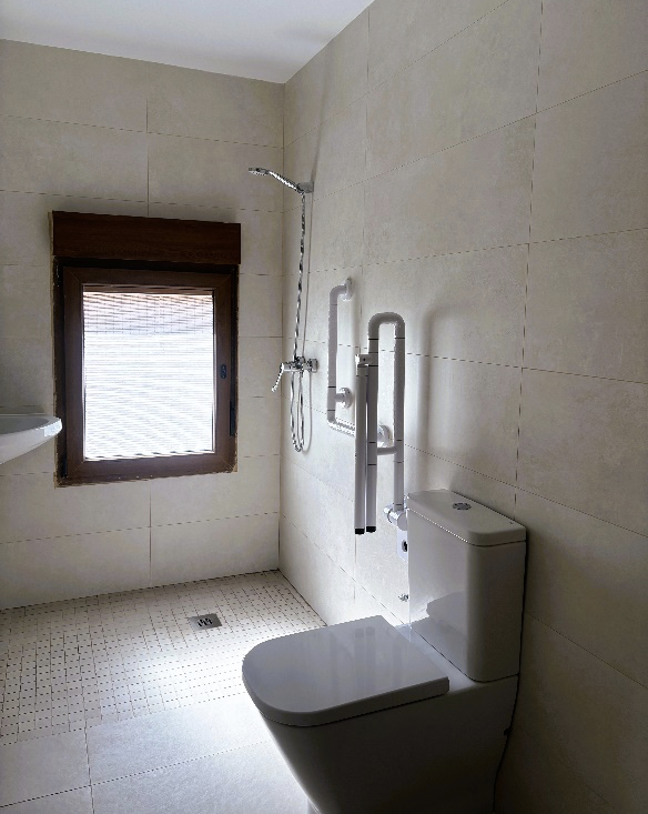 Accesibilidad total en cuartos de ba&ntilde;o